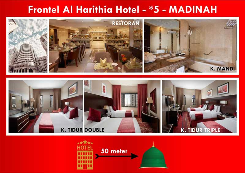 frontel bintang lima hotel madinah